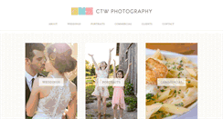 Desktop Screenshot of ctw-photography.com