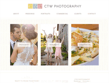 Tablet Screenshot of ctw-photography.com